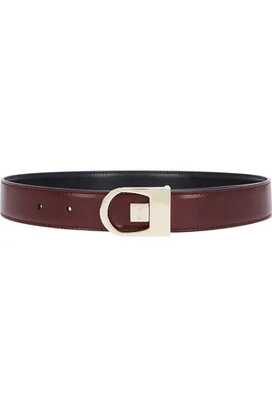 Saint Laurent Ceinture Reversible Belt in