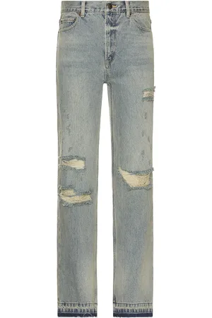 Midnight Distressed Denim Jeans in