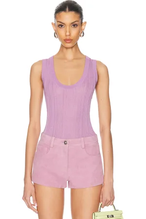 VERSACE Knit Tank Top in