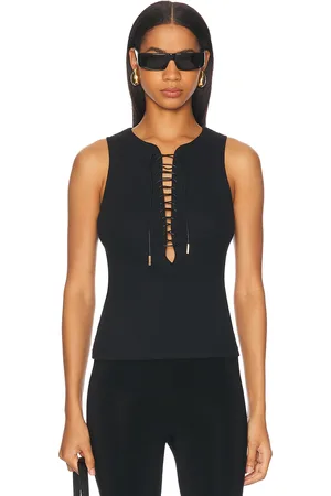 Givenchy Lace Up Tank Top in