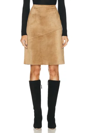 Gucci Suede Skirt in