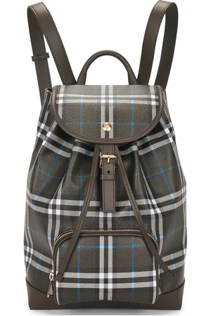 Burberry Check Backpack in