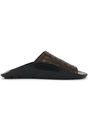 Bottega Veneta Nappa Opaque Weave Mule Sandal in