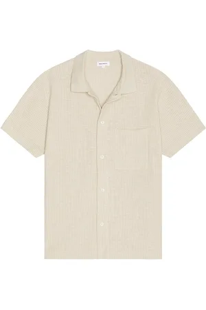 Norse projects Gustav Crochet Jersey Shirt in