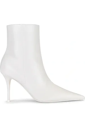 Amina Muaddi Barbara 90 Nappa Bootie in