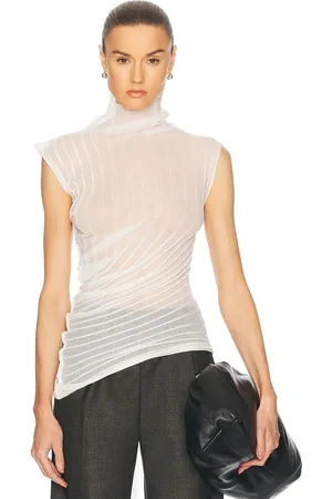 Victoria Beckham Sleeveless High Neck Top in