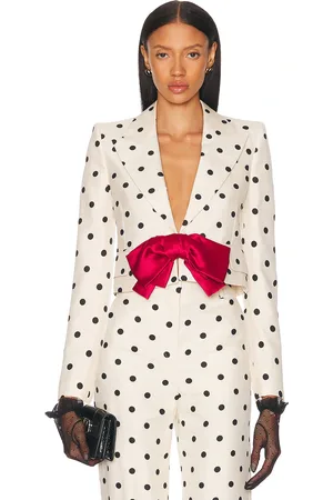 VALENTINO Pattern Crop Jacket in