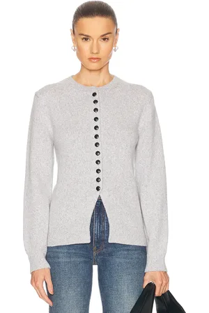 Khaite Josette Cashmere Cardigan in