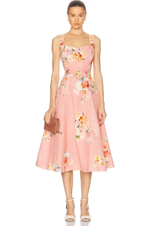 HEMANT AND NANDITA Saba Buckle Long Dress in