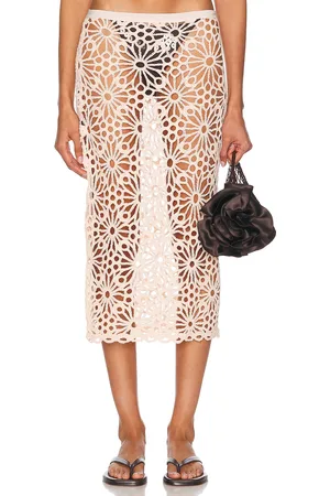 Norma Kamali Straight Knee Length Skirt in