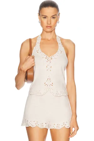 Cult Gaia Nat Knit Top in
