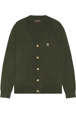 Quiet Golf Monogram Cardigan in