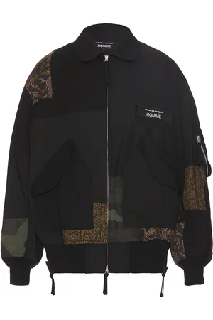 Comme des Garçons Satin And Multi Fabrics Jacket in
