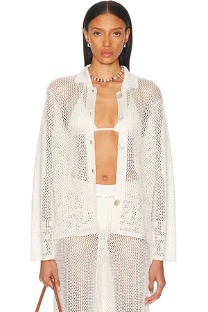 Calle Del Mar Geo Hem Long Sleeve Shirt in