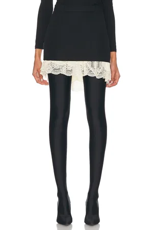 Balenciaga Lingerie Mini Skirt in