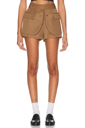 MONSE Jacket Hem Short in