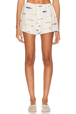 Staud Paddle Linen Short in