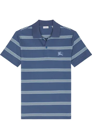 Burberry Stripe Slim Fit Polo in