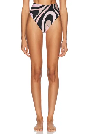 Emilio Pucci High Waisted Bikini Bottom in