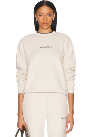 Museum of Peace and Quiet Wordmark Crew Neck Sweatshirt in