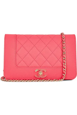 CHANEL Caviar Vintage Mademoiselle Wallet on Chain in