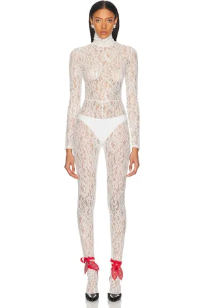 VALENTINO Rebrode Lace Jumpsuit in