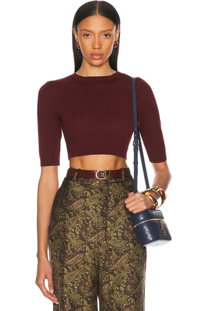 Saint Laurent Cropped Top in