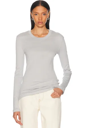 LEMAIRE Ribbed Long Sleeve Top in