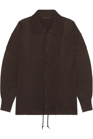 Issey Miyake Heather Pleats Jacket in