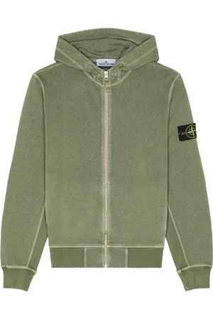Stone Island Zip Up Hoodie in