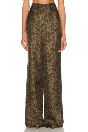 Saint Laurent Wide Leg Pant in