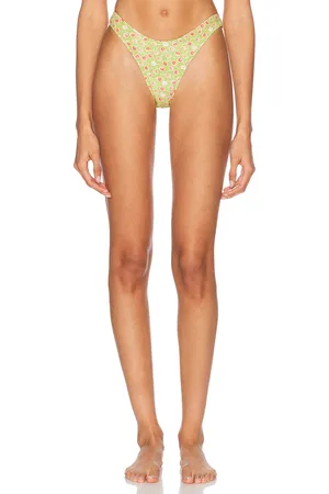 Heavy Manners High Cut Cheeky Bikini Bottom in