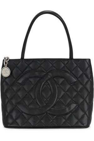 CHANEL Caviar Medallion Tote Bag in