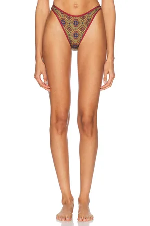 Heavy Manners High Cut Full Bikini Bottom in