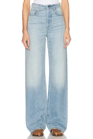 GRLFRND Brooklyn High Rise Straight Jeans in