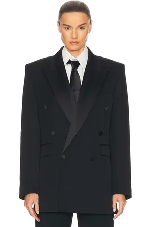 Saint Laurent Double Breasted Blazer in