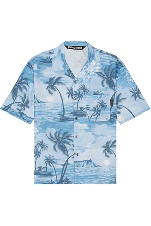 Palm Angels Sunset Bowling Shirt in
