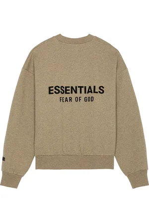 FEAR OF GOD Classic Fit Fleece Crew Neck Sweatshirt in