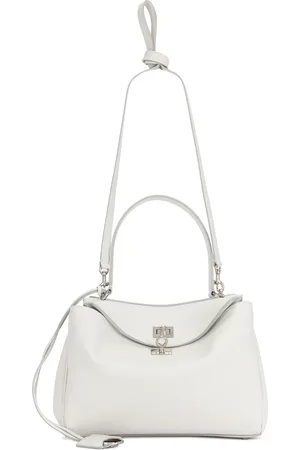 Balenciaga Rodeo Grained Leather Small Top Handle Bag in