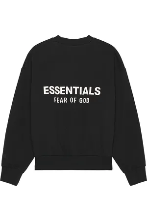 FEAR OF GOD Classic Fit Fleece Crew Neck Sweatshirt in