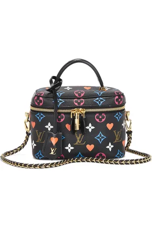 LOUIS VUITTON Limited Edition Monogram Game On Vanity PM Handbag in