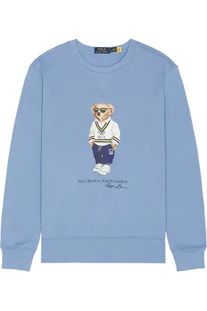 Ralph Lauren Heritage Icon Bear Crewneck Sweatshirt in