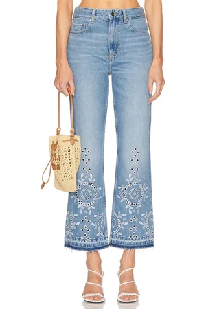 Ganni Cropped Wide Leg in