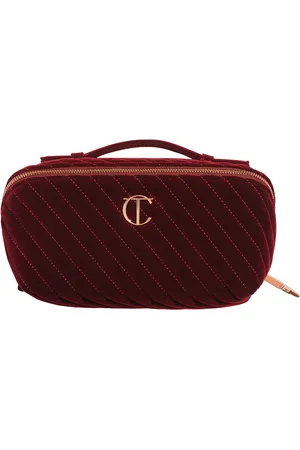 Charlotte Tilbury Velvet Large Organizer Bag in N/A