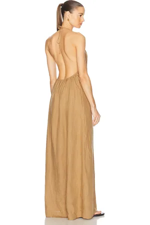 NILI LOTAN Lelia Halterneck Dress in