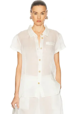 Khaite Keefe Organza Top in