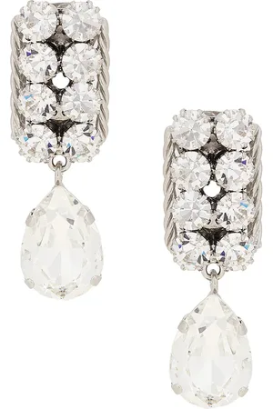 Alessandra Rich Pendant Earrings in