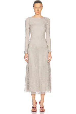 Alaïa Long Chain Dress in