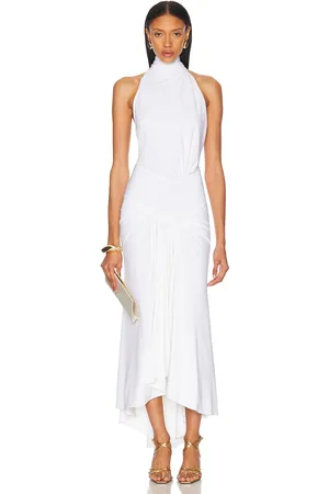 ALEXANDRE VAUTHIER Halter Neck Midi Dress in