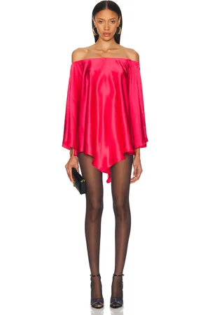 ALEXANDRE VAUTHIER Satin Mini Dress in